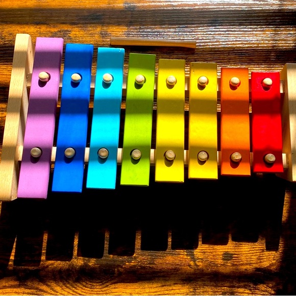 Kids wooden xylophone - Picture 1 of 4